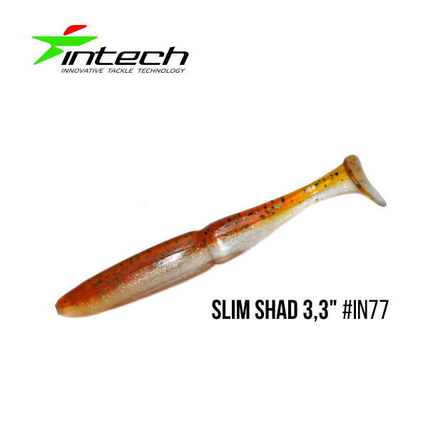 Приманка Intech Slim Shad 3,3"(7 шт) (IN77)