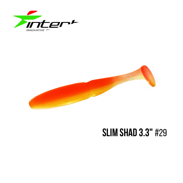 Приманка Intech Slim Shad 3,3"(7 шт) (#29)
