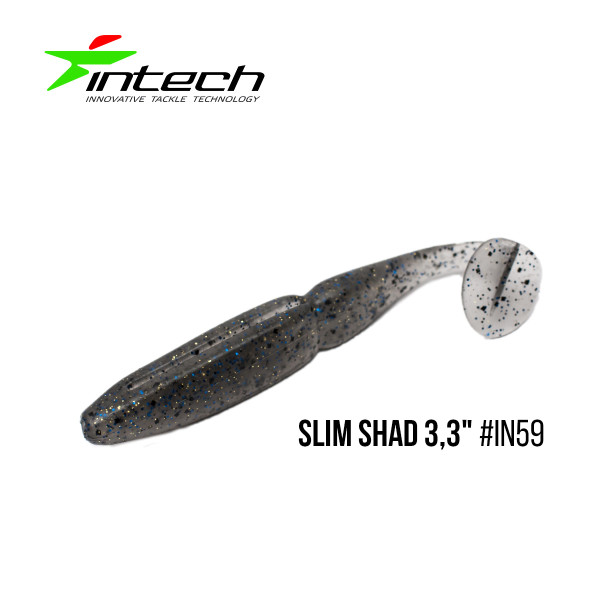 Приманка Intech Slim Shad 3,3"(7 шт) (IN59)