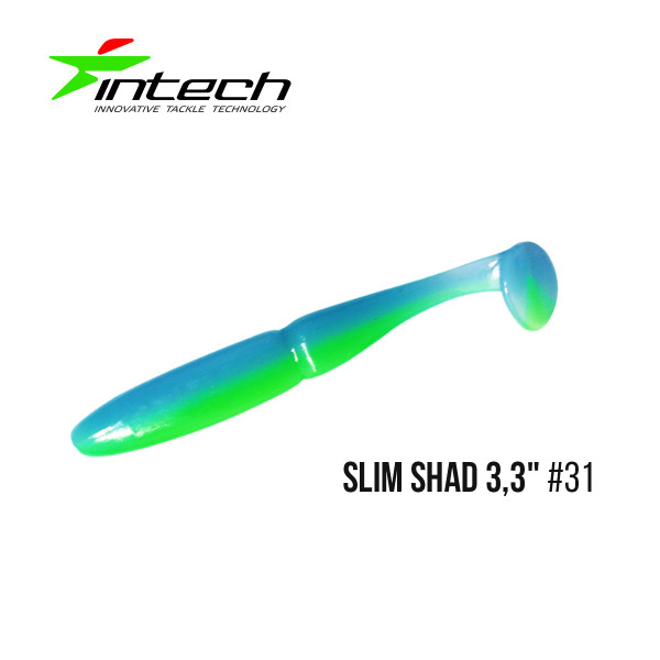 Приманка Intech Slim Shad 3,3"(7 шт) (#31)