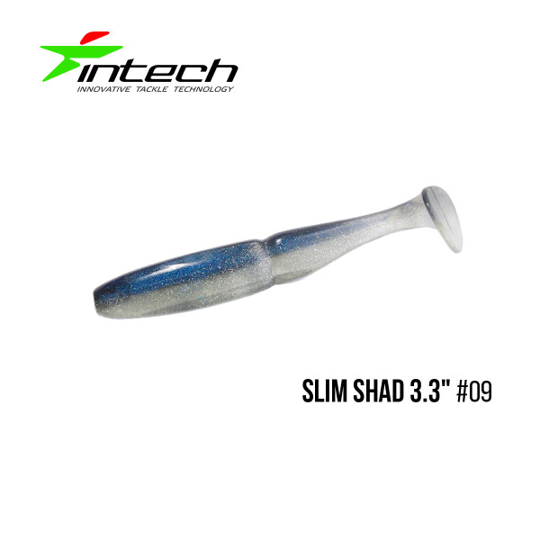 Приманка Intech Slim Shad 3,3"(7 шт) (#14)