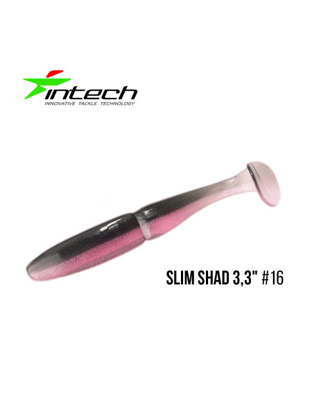 Приманка Intech Slim Shad 3,3"(7 шт) (#16)