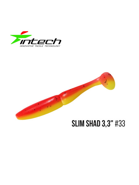 Приманка Intech Slim Shad 3,3"(7 шт) (#33)