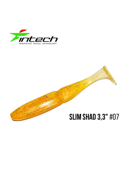 Приманка Intech Slim Shad 3,3"(7 шт) (#07)