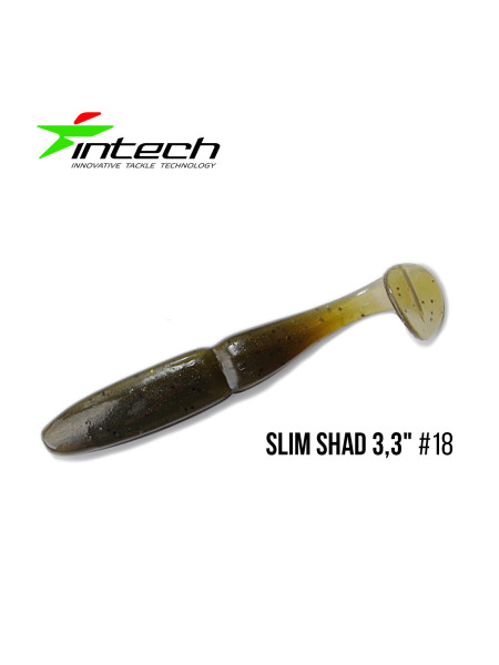 Приманка Intech Slim Shad 3,3"(7 шт) (#18)