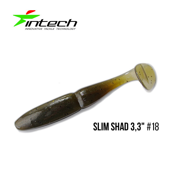 Приманка Intech Slim Shad 3,3"(7 шт) (#18)