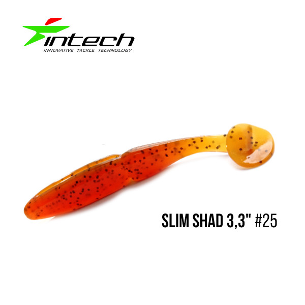 Приманка Intech Slim Shad 3,3"(7 шт) (#25)
