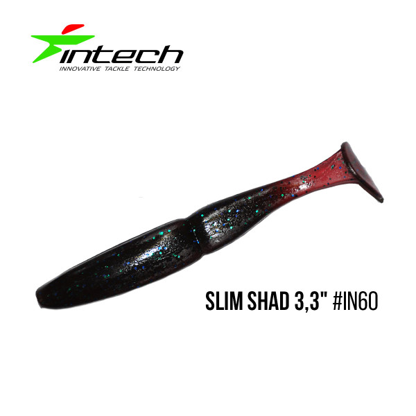 Приманка Intech Slim Shad 3,3"(7 шт) (IN60)