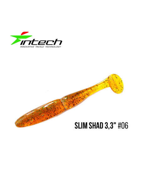 Приманка Intech Slim Shad 3,3"(7 шт) (#06)