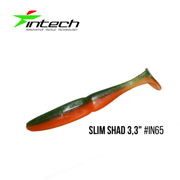 Приманка Intech Slim Shad 3,3"(7 шт) (IN65)